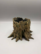 Tree Stump Planter, 3D printed in PETG, view 4 of 7