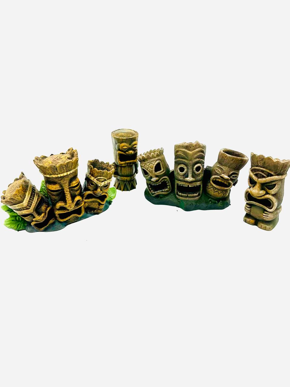 Tiki Team Duo, 3D printed in PETG, view 4 of 5