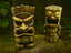 Tiki Team Duo, 3D printed in PETG, for terrariums, vivariums and aquariums