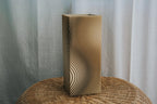 Sazanami Rippled Vase Series, 3D printed in PLA, view 10 of 11