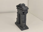 Ancient Temple Portal Ruins Fish Hide, 3D printed in PETG, view 4 of 6