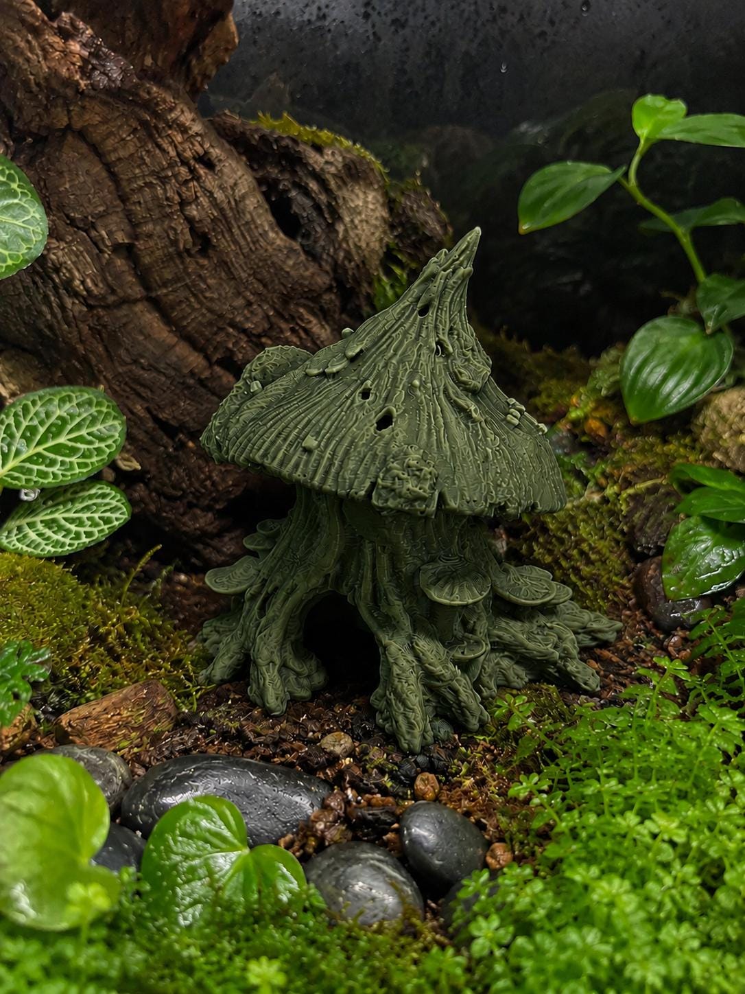 Magic Mushroom Hideout, 3D printed in PETG, view 5 of 8
