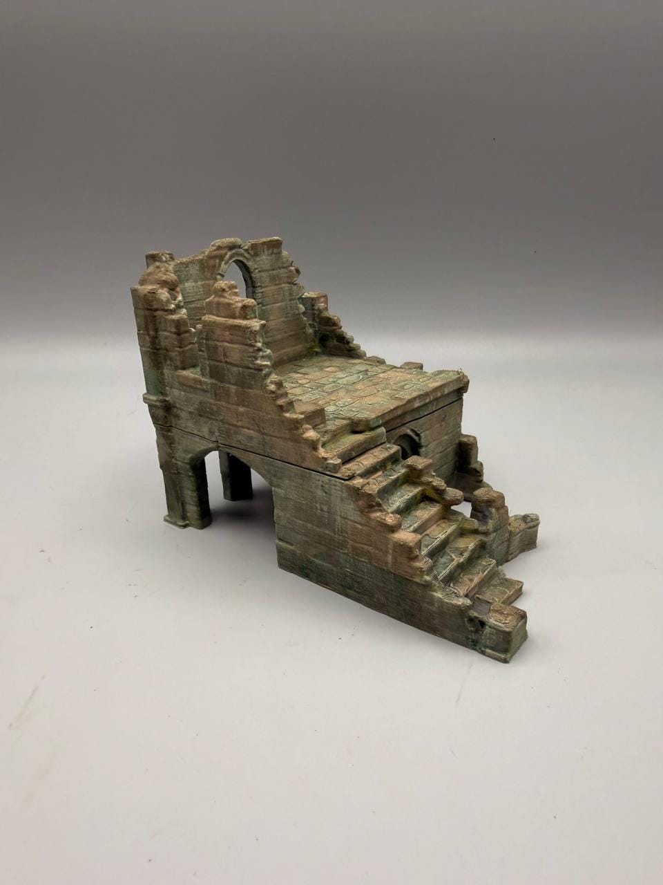 Old Ruins Fish Hide, 3D printed in PETG, view 6 of 8