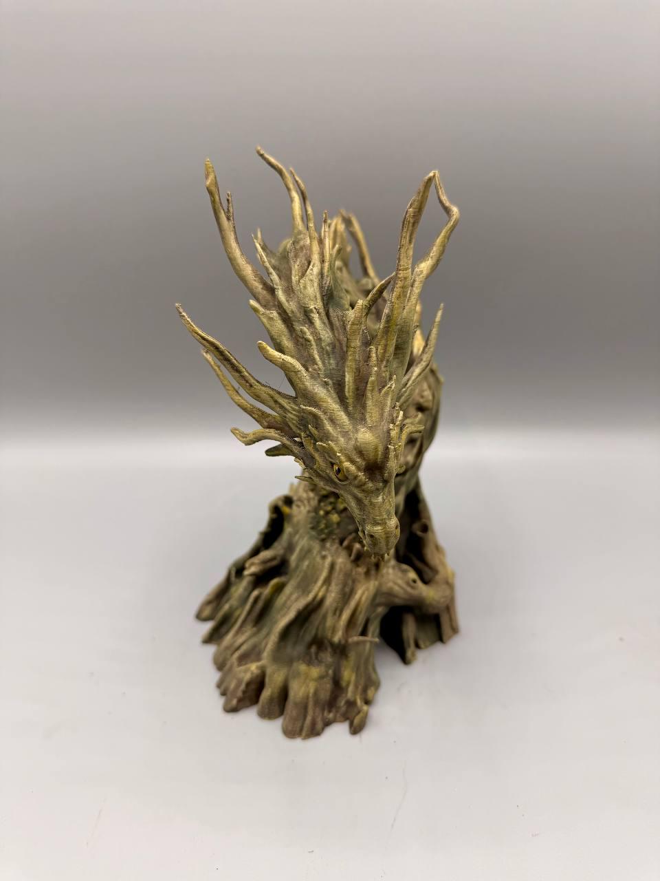 Driftwood Dragon, 3D printed in PETG, view 12 of 13