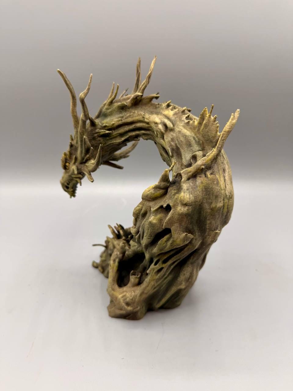 Driftwood Dragon, 3D printed in PETG, view 10 of 13