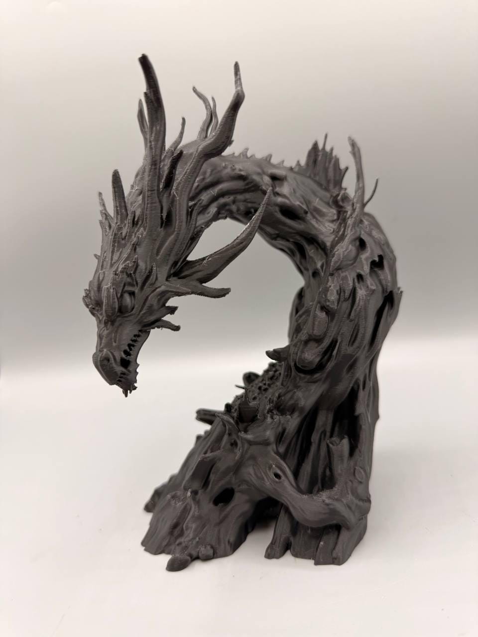 Driftwood Dragon, 3D printed in PETG, view 7 of 13