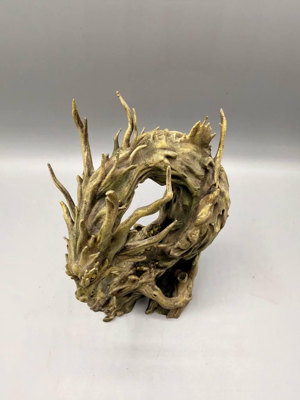 Driftwood Dragon, 3D printed in PETG, view 13 of 13