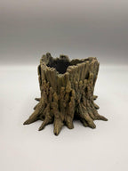 Tree Stump Planter, 3D printed in PETG, view 5 of 7