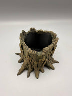 Tree Stump Planter, 3D printed in PETG, view 6 of 7