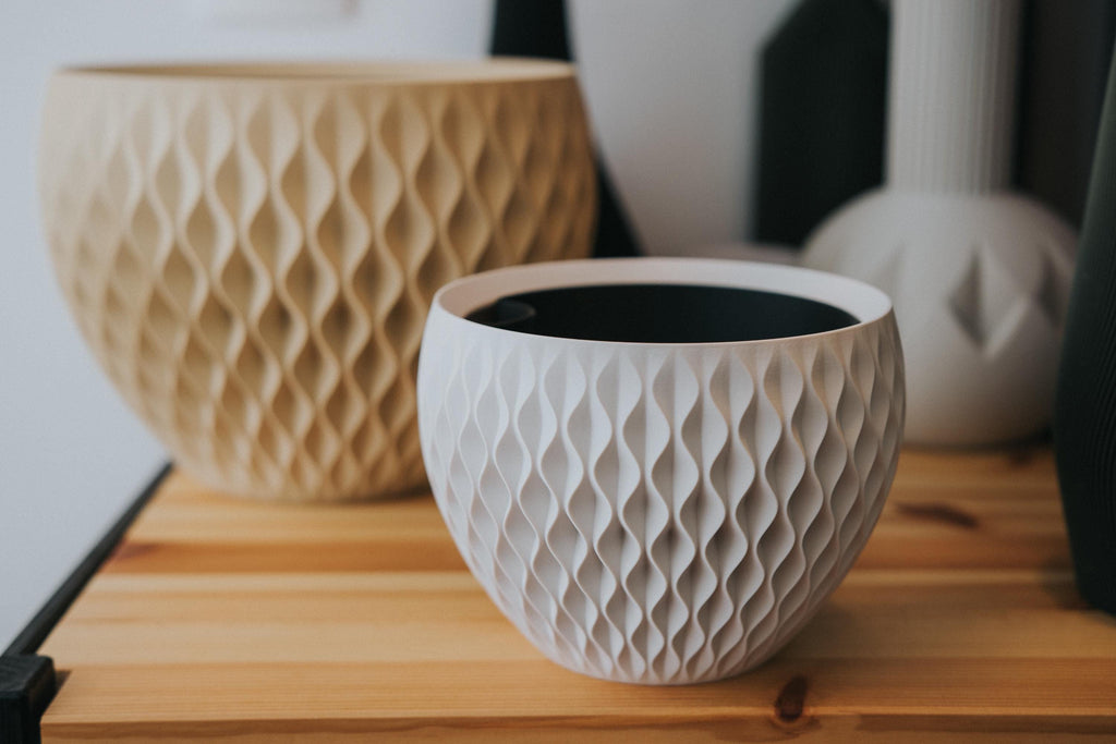 Kosa Sculptural Planters, 3D printed in PLA, view 6 of 10