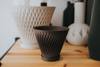 Kosa Sculptural Planters, 3D printed in PLA, view 10 of 10