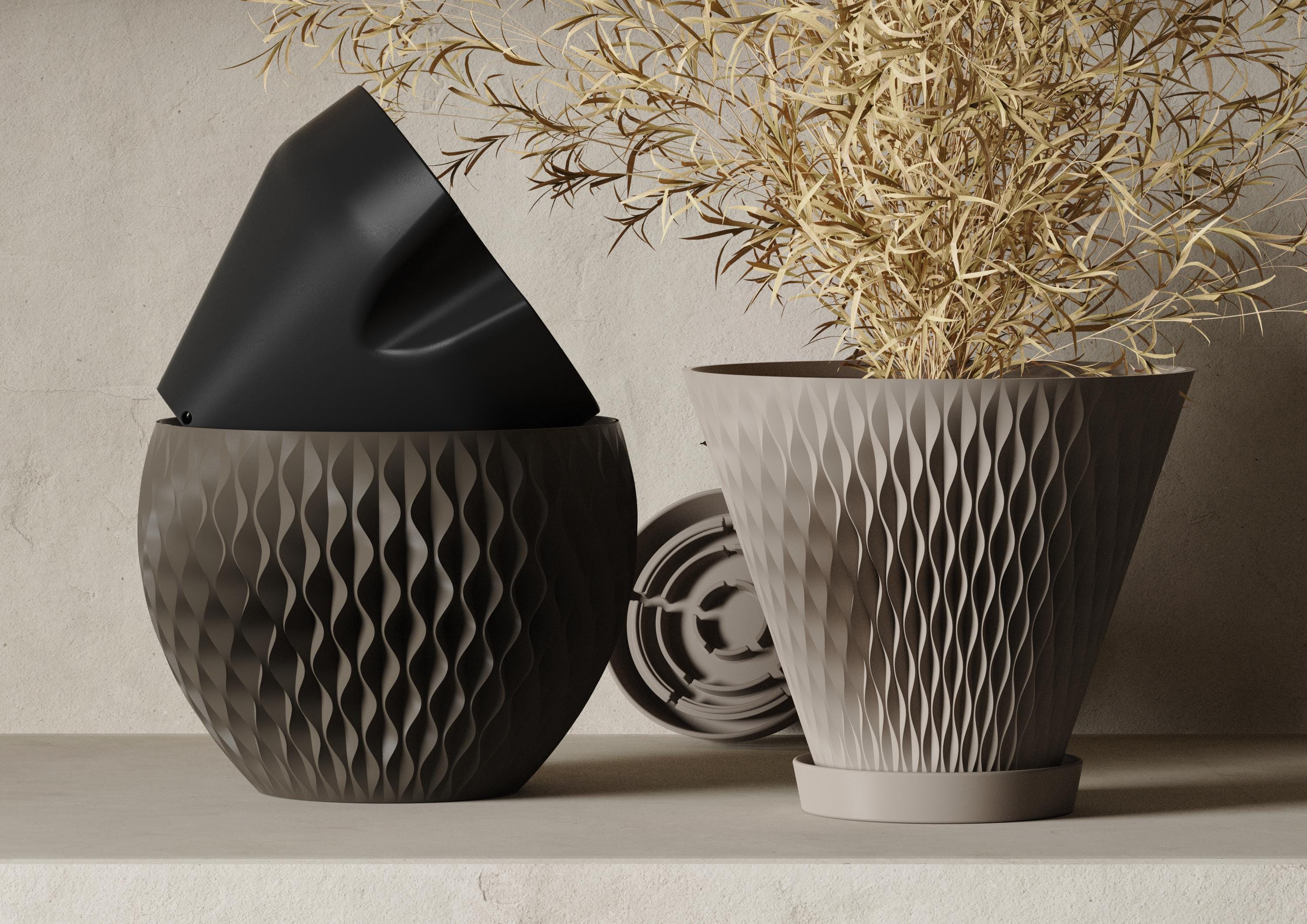 Kosa Sculptural Planters Secondary image