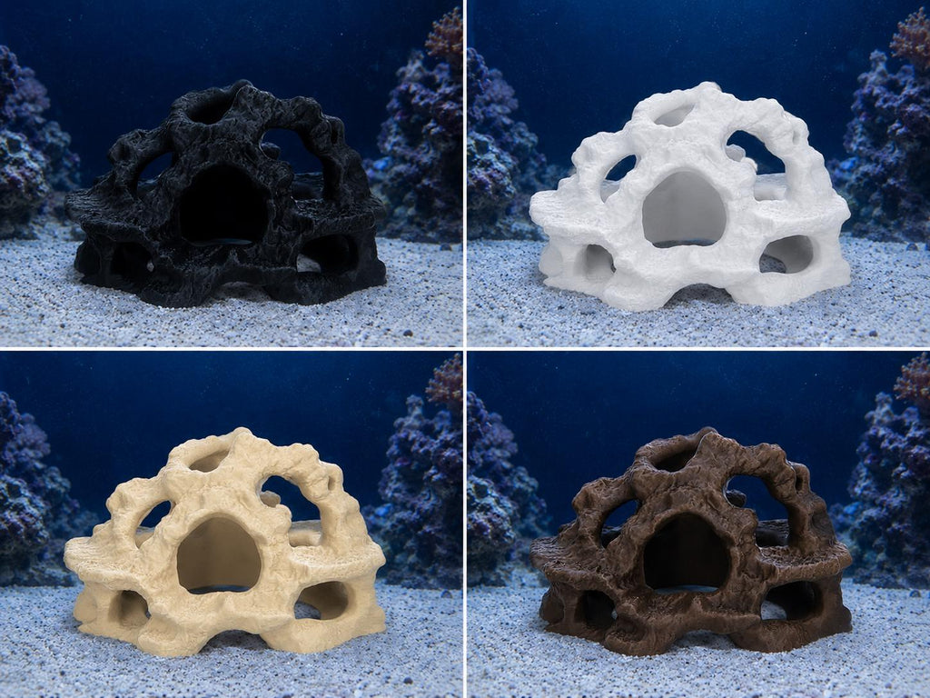 Reef Rock Cave Hide, 3D printed in PETG, view 3 of 6