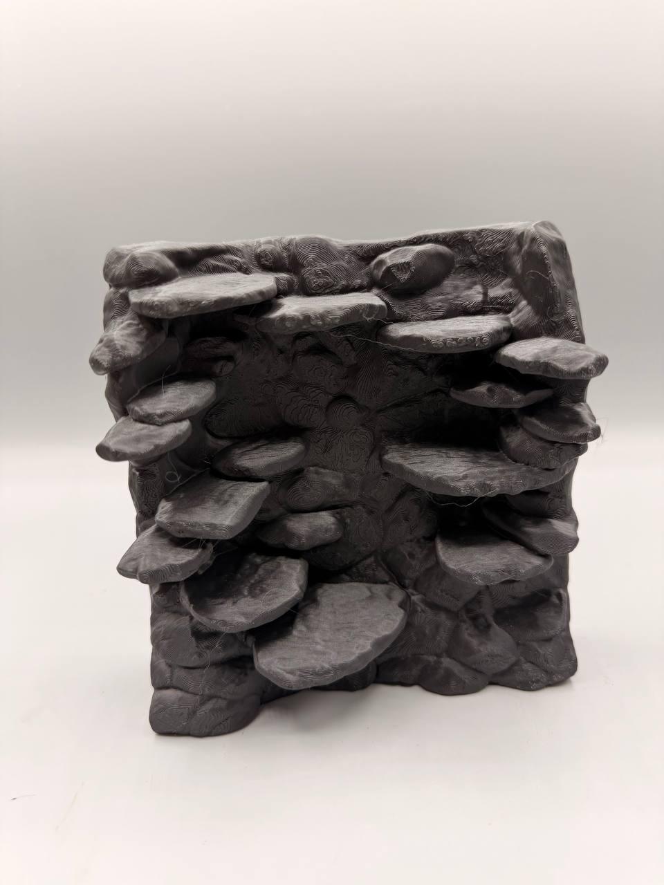 Rocky Platforms 3D Background, 3D printed in PETG, view 2 of 7