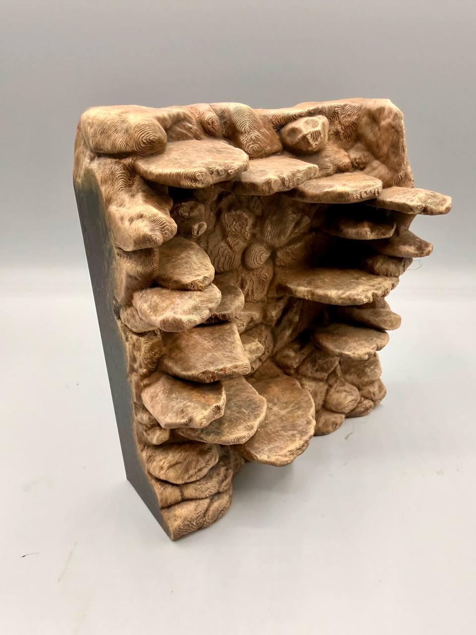 Rocky Platforms 3D Background, 3D printed in PETG, view 6 of 7