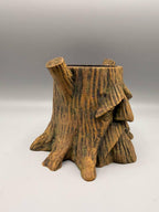 Deku Tree Planter Style II, 3D printed in PLA, view 7 of 10