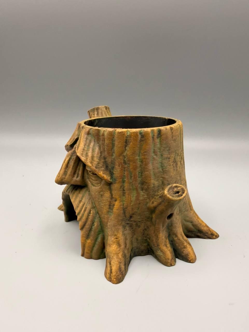 Deku Tree Cave Planter, 3D printed in PLA, view 7 of 9