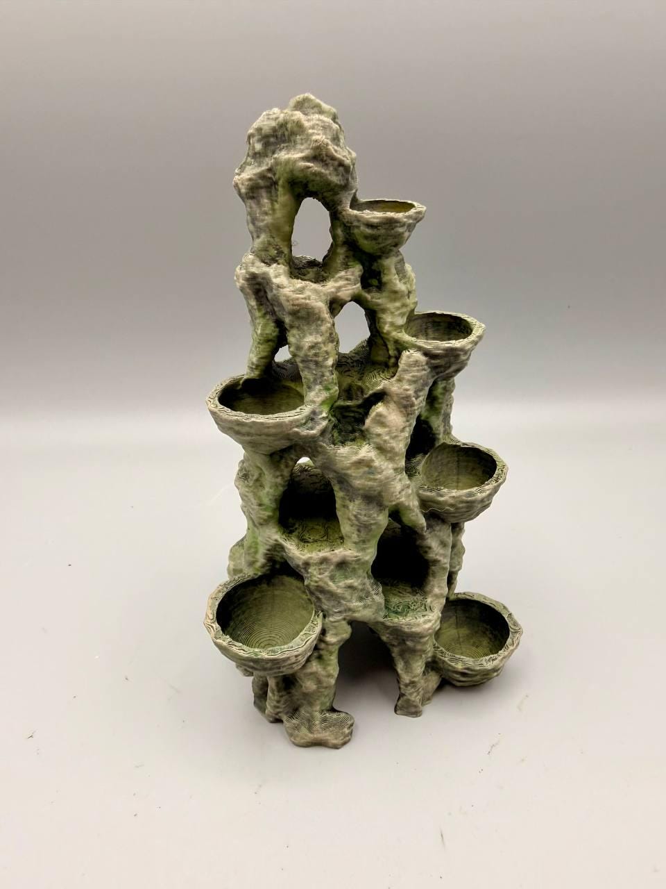 Mountain Planter, 3D printed in PETG, view 7 of 8