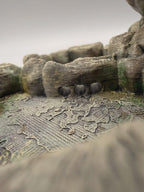 Stone Oasis Water Dish Planter, 3D printed in PETG, view 3 of 8