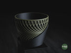 Adrift Geometric Planter, 3D printed in PLA, view 2 of 11