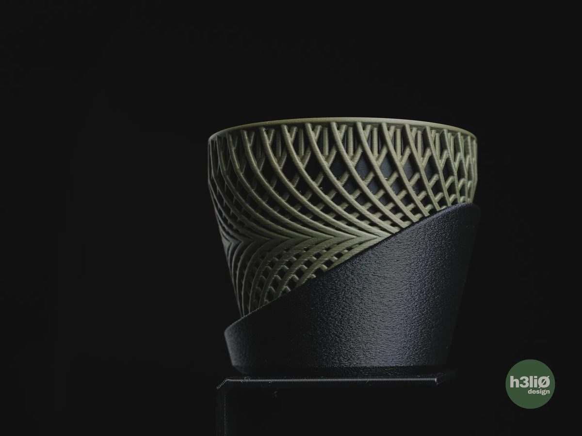 Adrift Geometric Planter, 3D printed in PLA, view 10 of 11