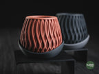 Alvao Geometric Planter, 3D printed in PLA, view 3 of 14