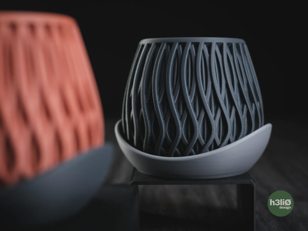 Alvao Geometric Planter, 3D printed in PLA, view 7 of 14