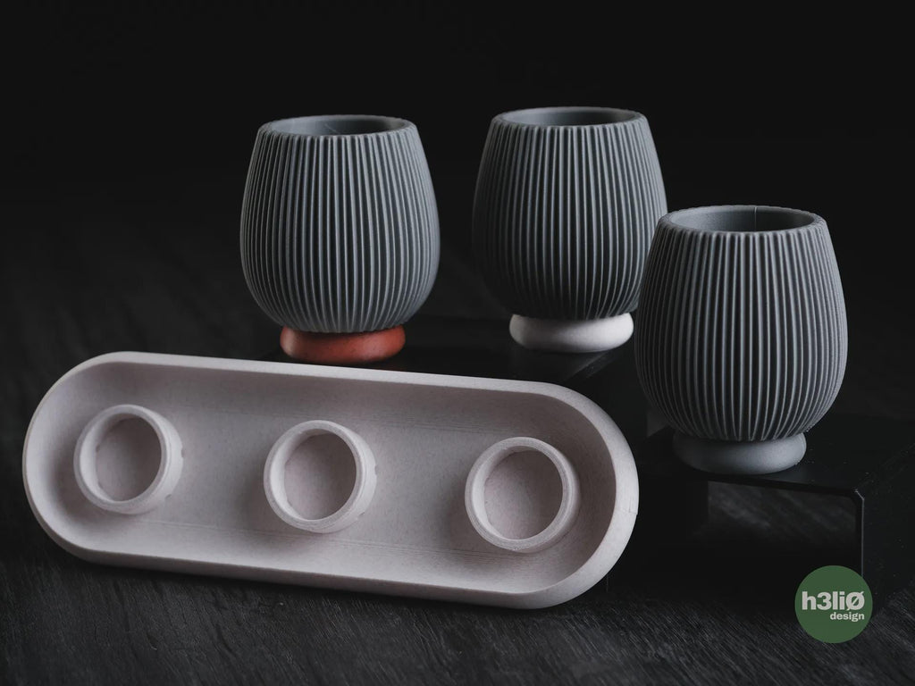 Baleal Geometric Planters, 3D printed in PLA, view 8 of 15