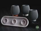 Baleal Geometric Planters, 3D printed in PLA, view 8 of 15