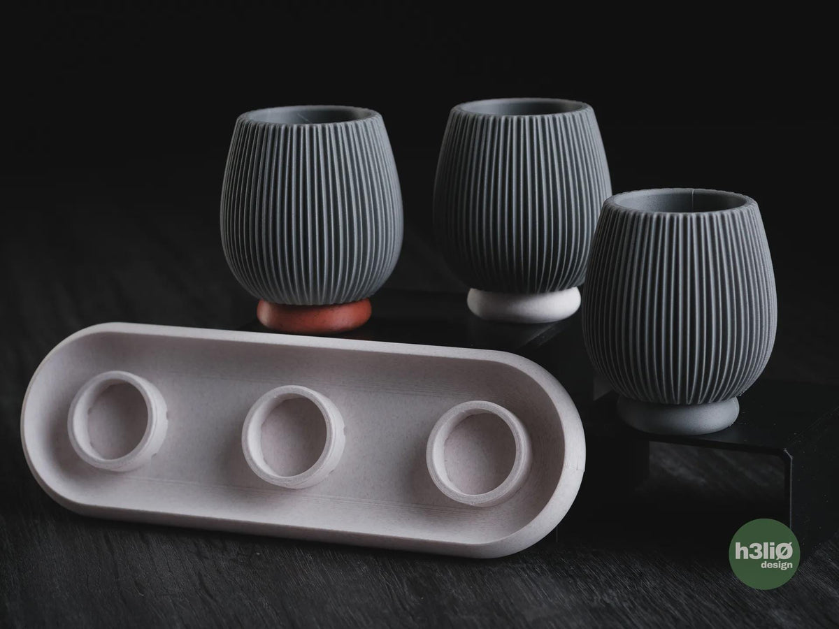 Baleal Geometric Planters, 3D printed in PLA, view 8 of 15