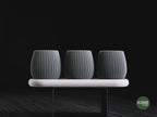 Baleal Geometric Planters, 3D printed in PLA, view 13 of 15