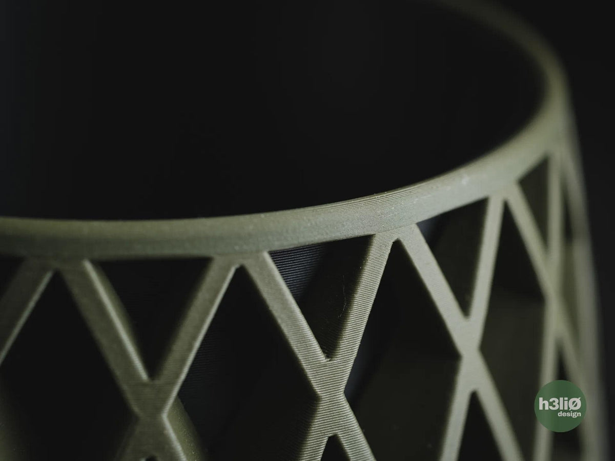 Beja Geometric Planter, 3D printed in PLA, view 5 of 16