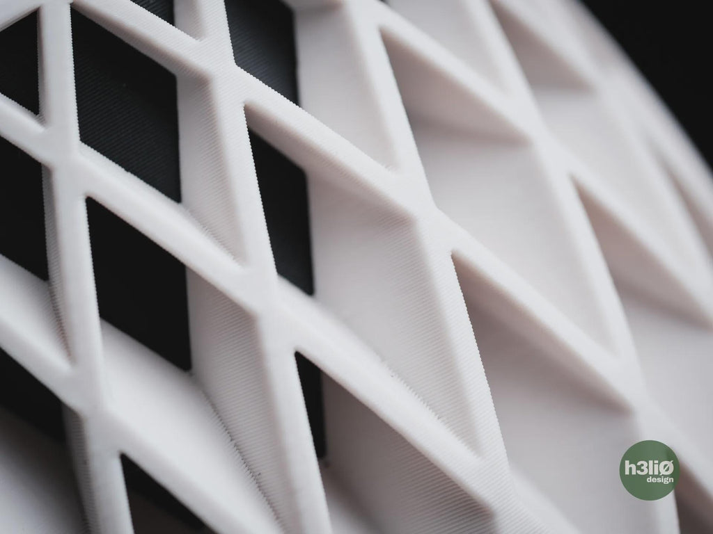 Beja Geometric Planter, 3D printed in PLA, view 8 of 16