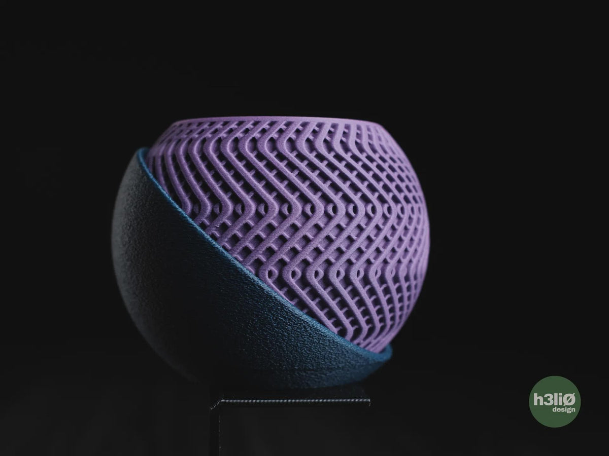 Blaze Geometric Planter, 3D printed in PLA, view 5 of 12
