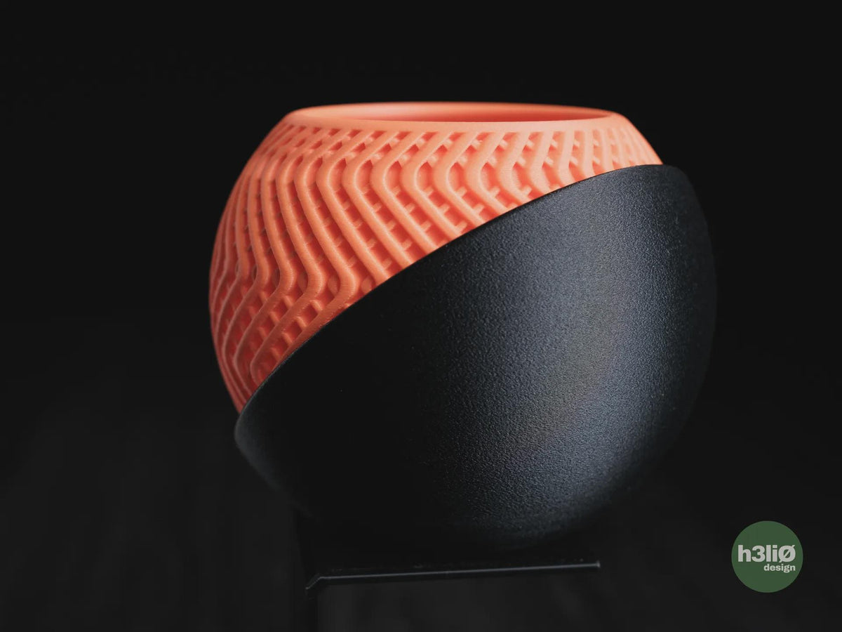 Blaze Geometric Planter, 3D printed in PLA, view 4 of 12