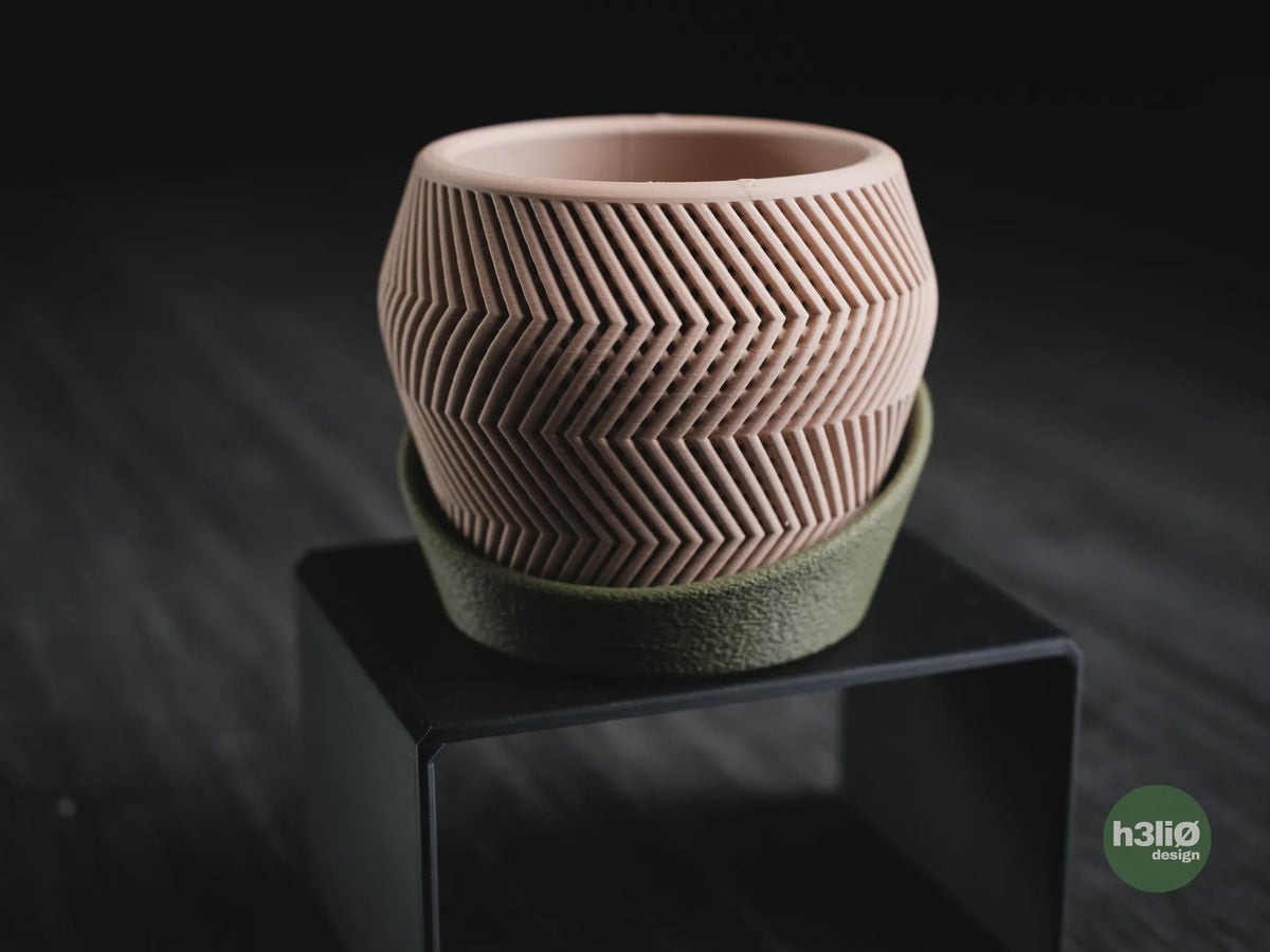 Braga Geometric Planter, 3D printed in PLA, view 2 of 15