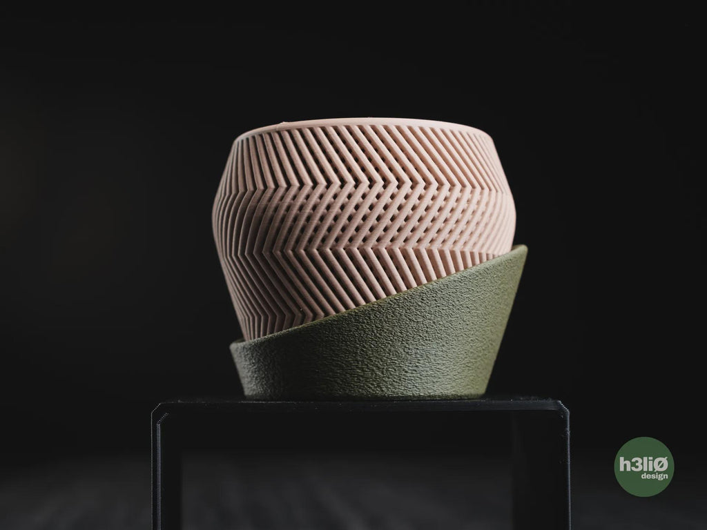 Braga Geometric Planter, 3D printed in PLA, view 8 of 15