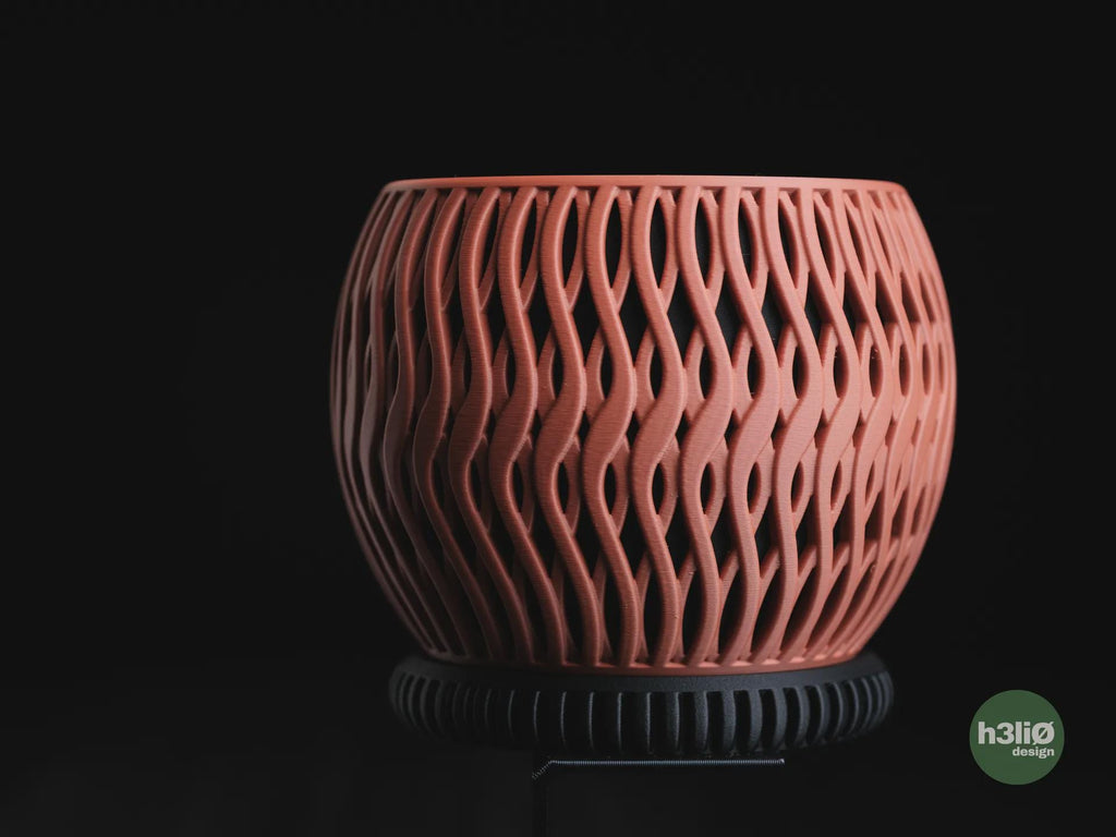 Briosi Geometric Planter, 3D printed in PLA, view 6 of 13