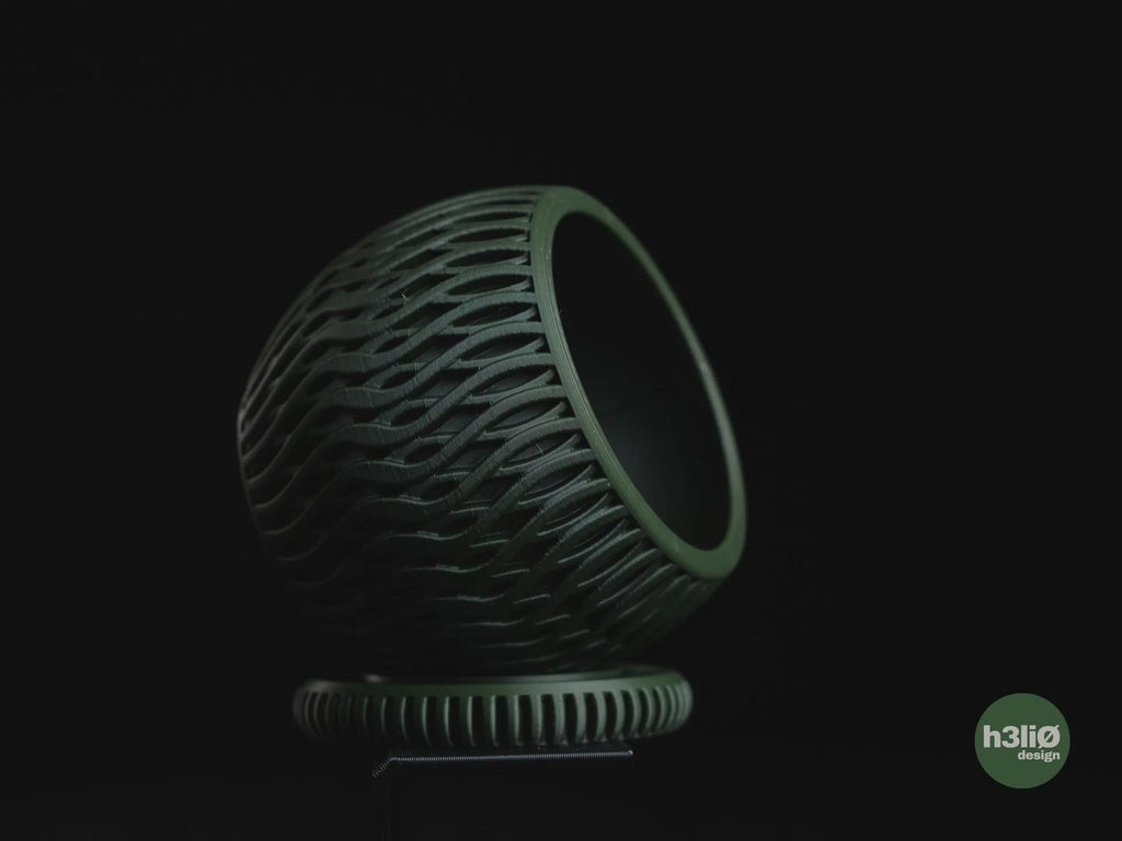 Briosi Geometric Planter, 3D printed in PLA, view 8 of 13