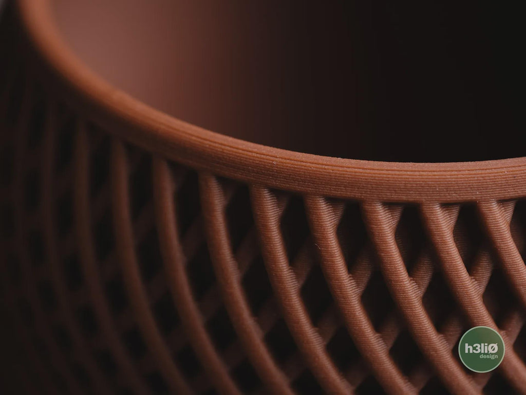 Drift Geometric Planter, 3D printed in PLA, view 2 of 11