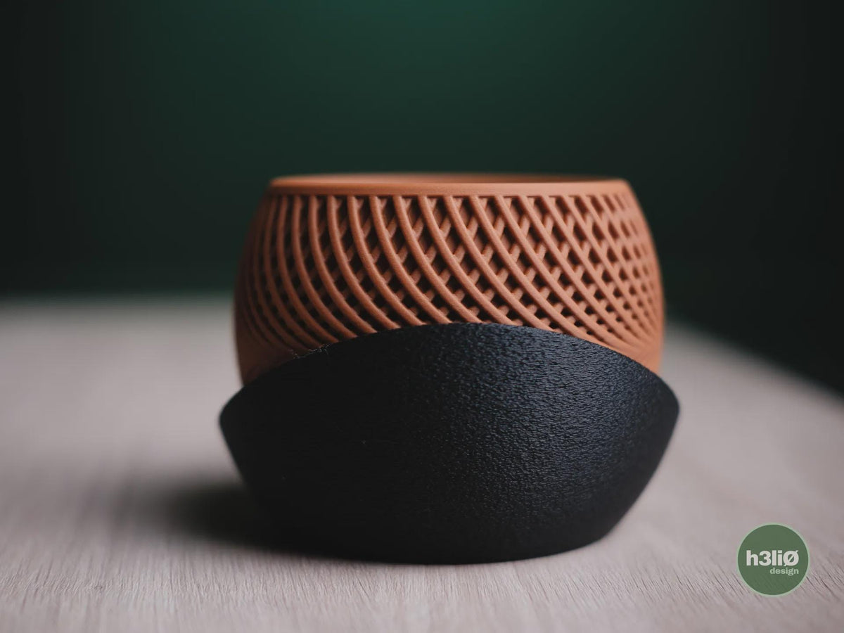 Drift Geometric Planter, 3D printed in PLA, view 8 of 11