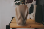 Fjord Wave Flower Vase, 3D printed in PLA, view 6 of 15
