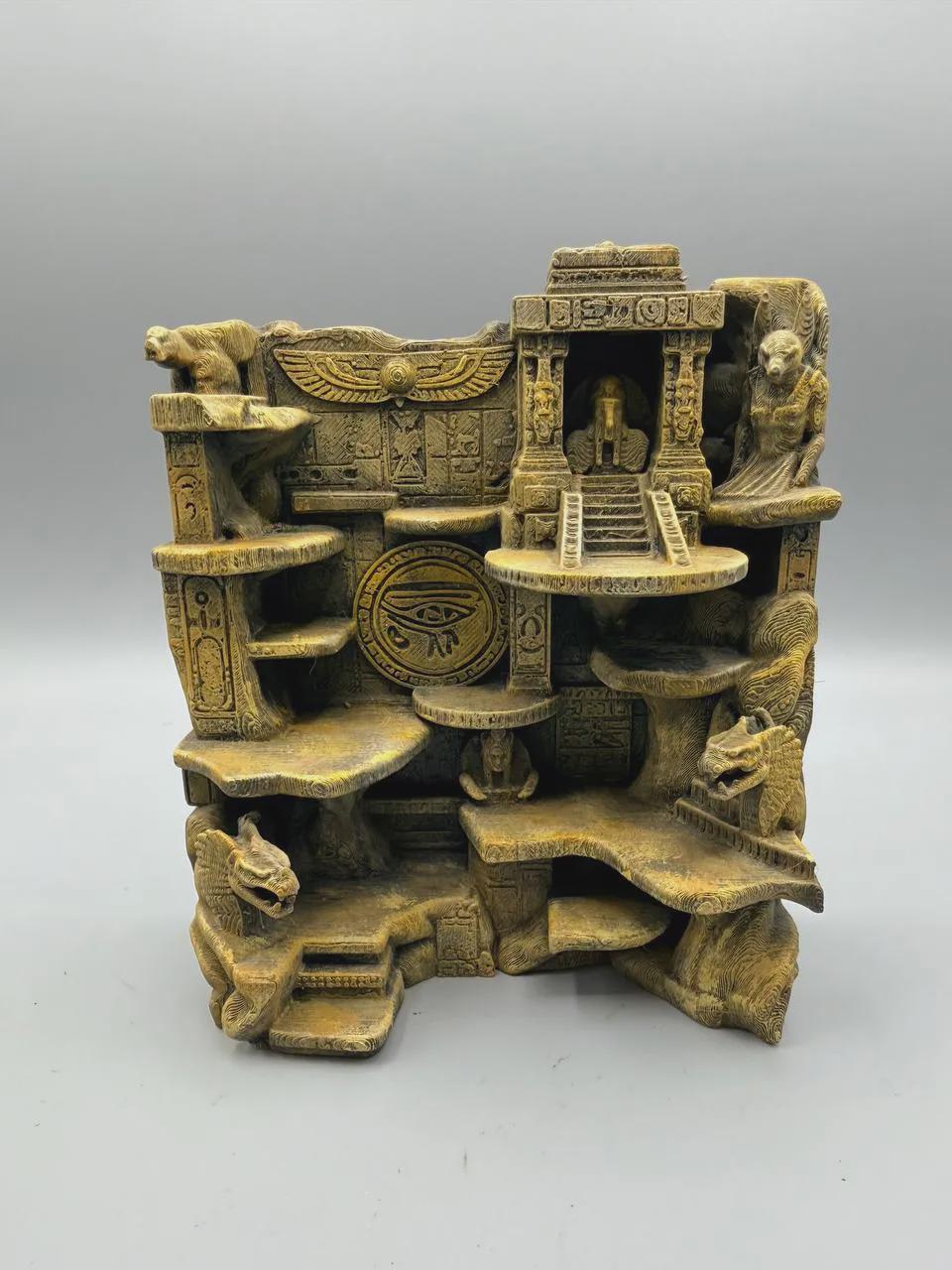 Pharaoh's Sanctuary 3D Background, 3D printed in PETG, view 4 of 7