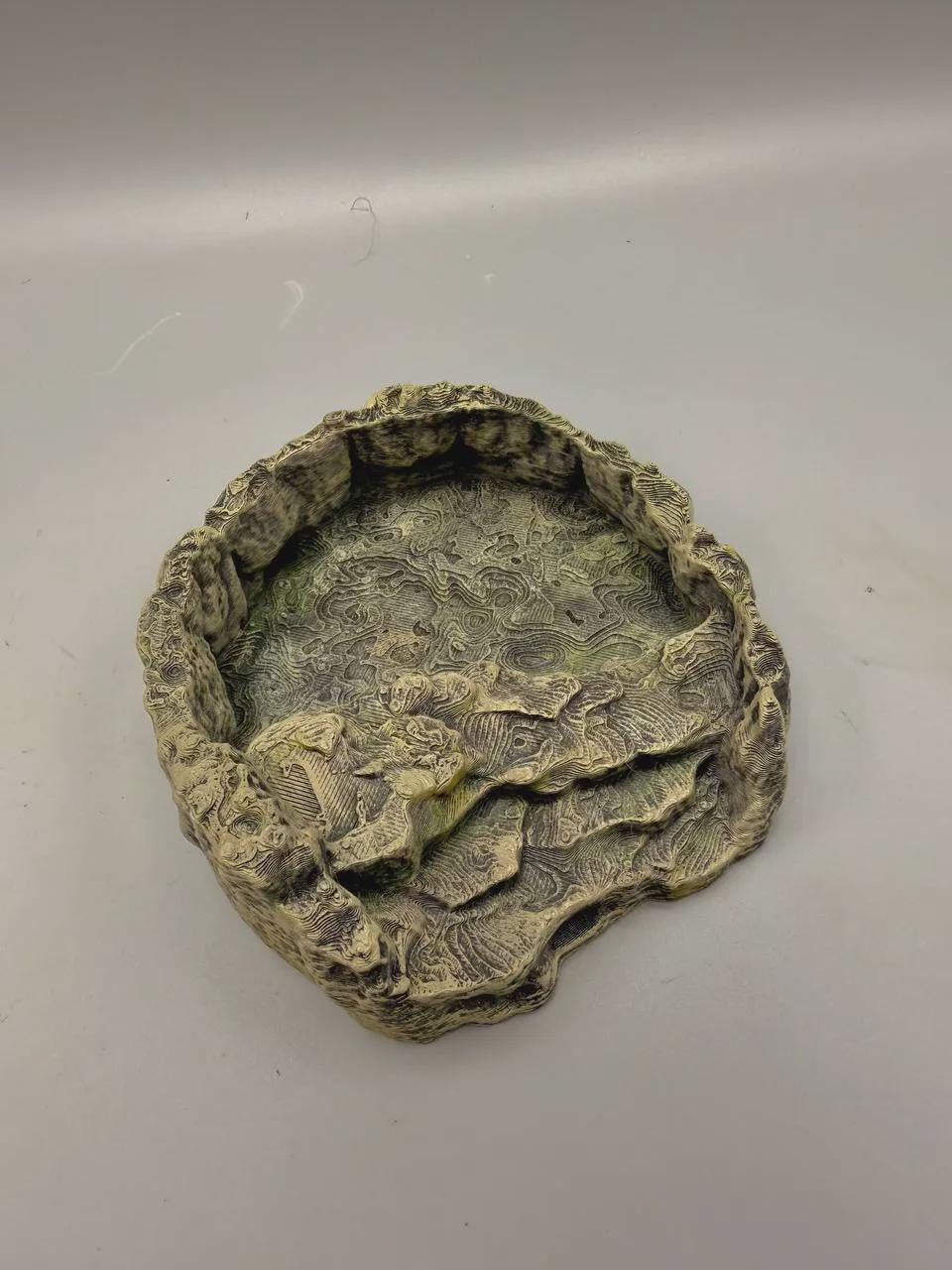 Stone Dish Feeding Bowl, 3D printed in PETG, view 5 of 6