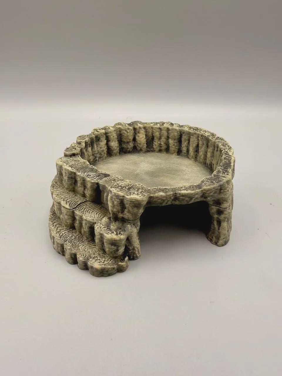 Stone Haven, 3D printed in PETG, view 5 of 7