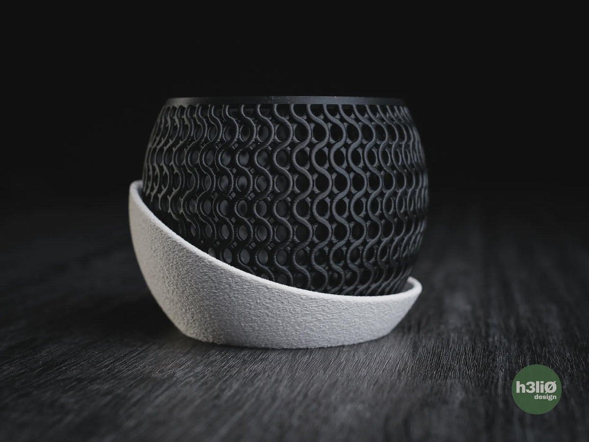 Echo Orchid Planter, 3D printed in PLA, view 4 of 10