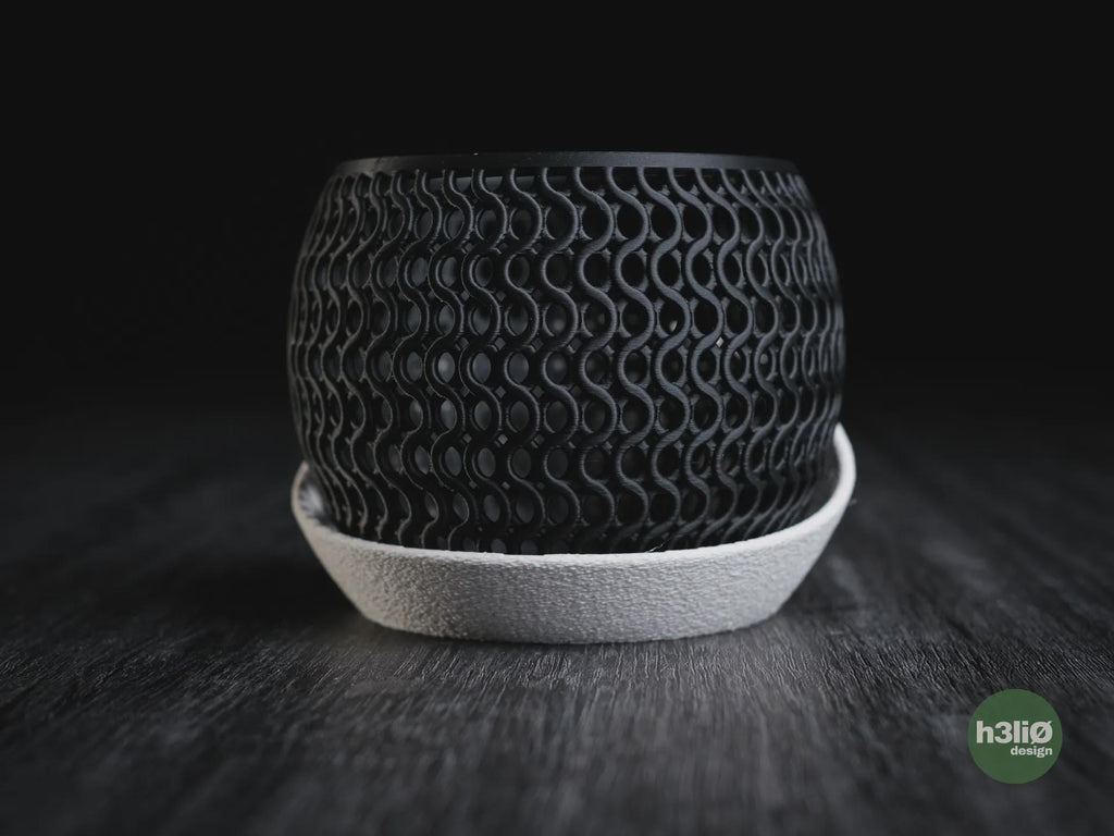 Echo Orchid Planter, 3D printed in PLA, view 5 of 10