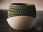 Echo Geometric Planter, 3D printed in PLA, view 10 of 10