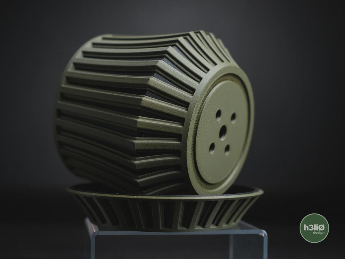Echoic Geometric Planter, 3D printed in PLA, view 11 of 15