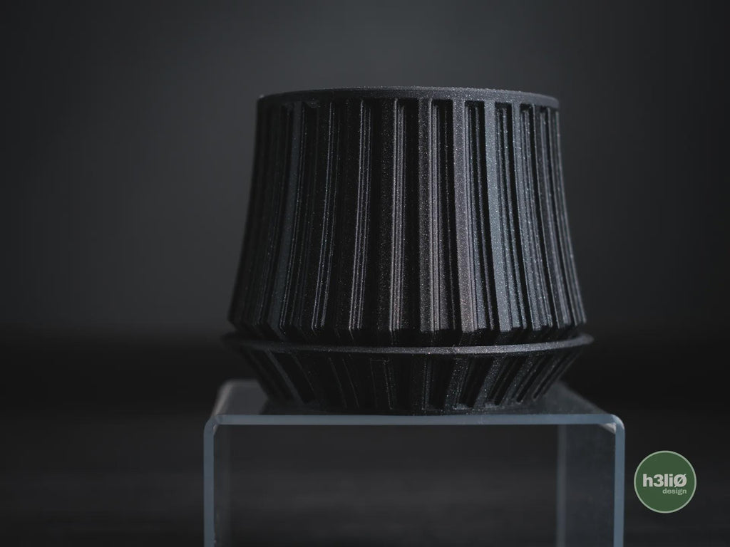 Echoic Geometric Planter, 3D printed in PLA, view 8 of 15